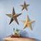 Brown Star Metal Farmhouse Outdoor Wall Décor Set, 3ct.